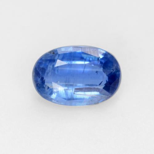 Medium Blue Кианит Камень - 0.6ct Фасетный Овал (ID: 544306)