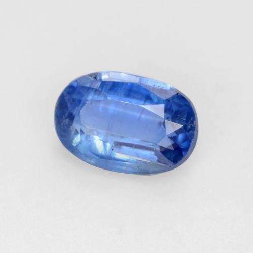 0.57 ct Blue Kyanite Stone, Natural Kyanite in Oval Facet Shape for Sale