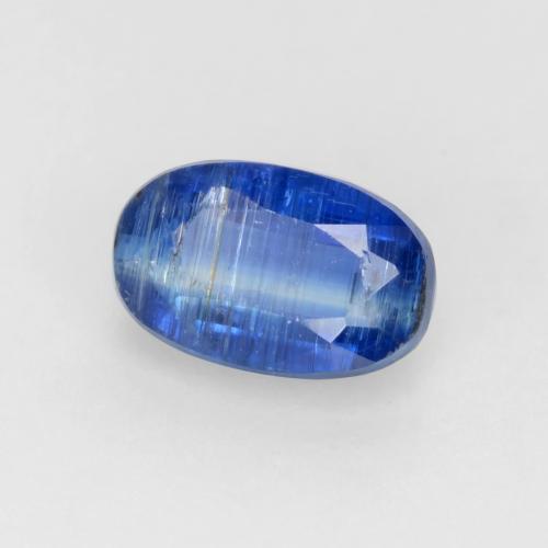 0.74 ct Blue Kyanite Stone, Natural Kyanite in Oval Facet Shape for Sale