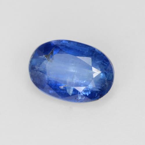 0.68 ct Blue Kyanite Stone, Natural Kyanite in Oval Facet Shape for Sale