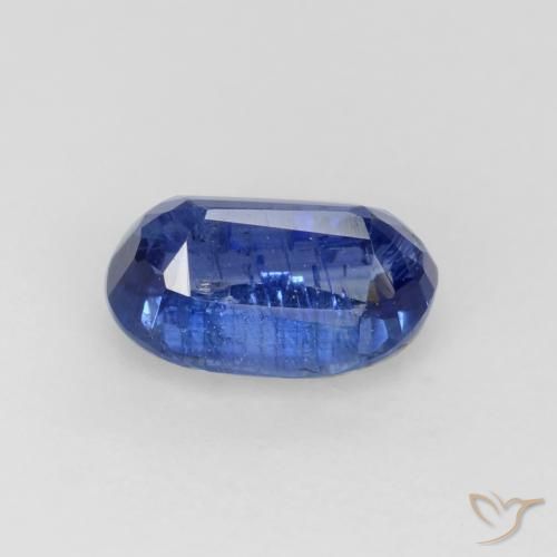 Kyanite Gemstone in 6.4 x 4.2 mm Size for Sale, Kyanite Stone in Dark Blue Color