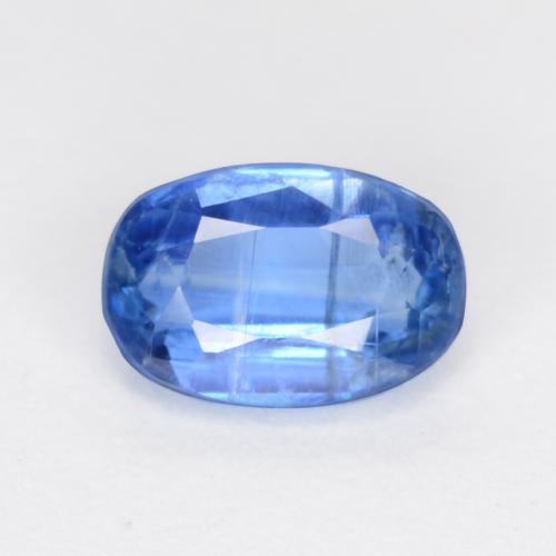 Medium Blue Кианит Камень - 0.7ct Фасетный Овал (ID: 544468)
