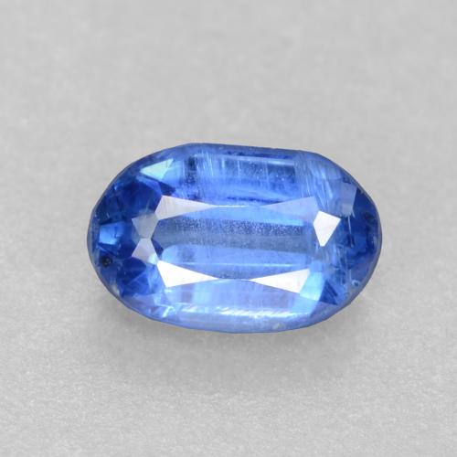 Темно-синий Кианит Камень - 0.5ct Фасетный Овал (ID: 544620)