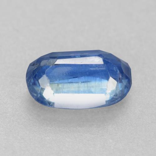 Kyanite Gemstone in 6.3 x 4.2 mm Size for Sale, Kyanite Stone in Navy Blue Color