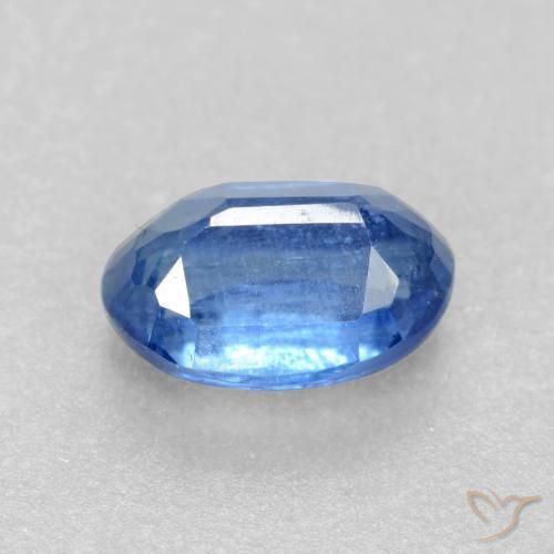 Kyanite Gemstone in 6.2 x 4.3 mm Size for Sale, Kyanite Stone in Bright Blue Color