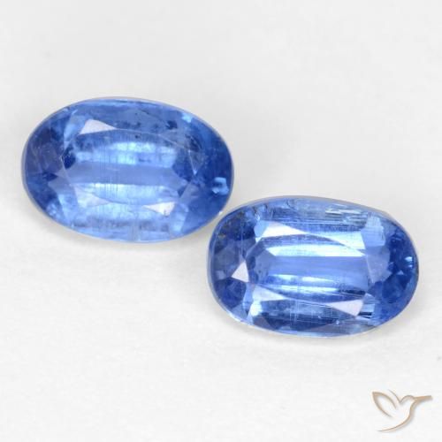 1.34ctw Natural Navy Blue Kyanite, Oval, SI-I1, Photo A