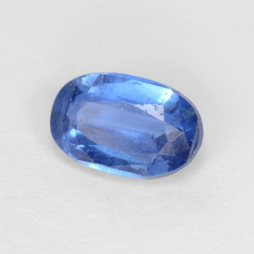 0.64 ct Blue Kyanite Stone, Natural Kyanite in Oval Facet Shape for Sale