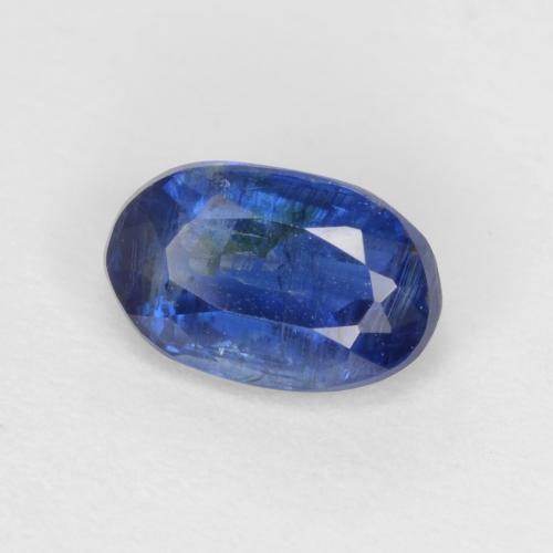 0.64 ct Blue Kyanite Stone, Natural Kyanite in Oval Facet Shape for Sale