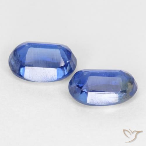 Kyanite Gemstones in 5.7 x 3.8 mm Size for Sale, Kyanite Stones in Dark Blue Color