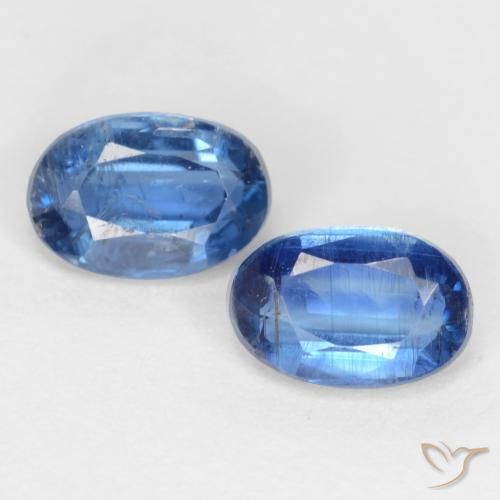 1.46ctw Natural Medium Blue Kyanite, Oval, I1