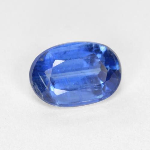 Темно-синий Кианит Камень - 0.6ct Фасетный Овал (ID: 566476)