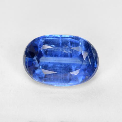 0.59 ct Blue Kyanite Stone, Natural Kyanite in Oval Facet Shape for Sale