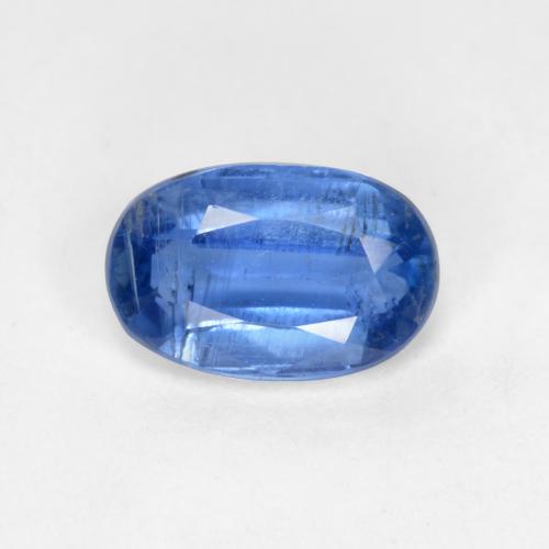 Темно-синий Кианит Камень - 0.6ct Фасетный Овал (ID: 566478)