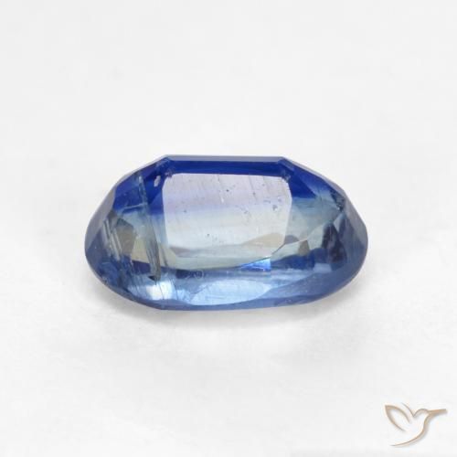 Kyanite Gemstone in 6.2 x 4.3 mm Size for Sale, Kyanite Stone in Navy Blue Color
