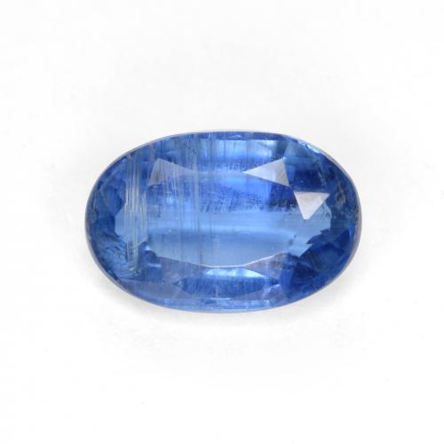 Navy Blue Кианит Камень - 0.6ct Фасетный Овал (ID: 566481)