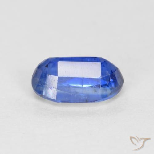 Kyanite Gemstone in 6.3 x 4.1 mm Size for Sale, Kyanite Stone in True Blue Color