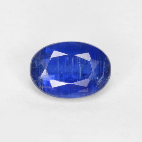 Azul oscuro Cianita Gema - 0.6ct Forma ovalada (ID: 566528)