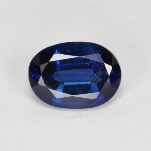 Azul real Cianita Gema - 1ct Forma ovalada (ID: 572932)