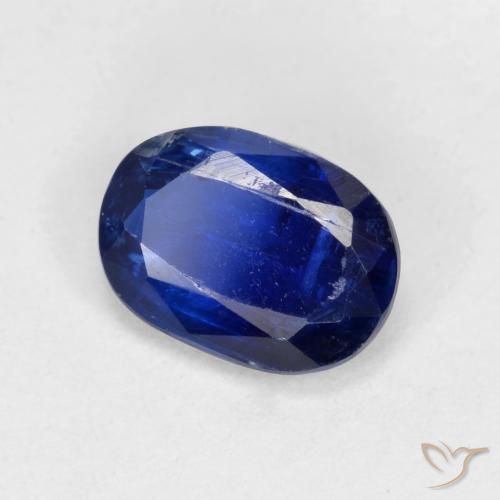 1.10 ct Blue Kyanite Stone, Natural Kyanite in Oval Facet Shape for Sale