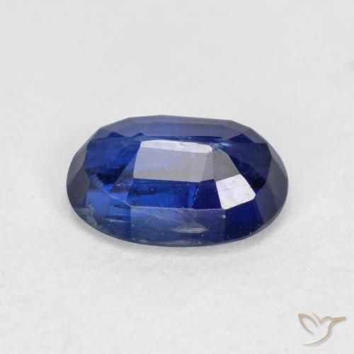 Kyanite Gemstone in 7 x 5 mm (calibrated) Size for Sale, Kyanite Stone in Dark Blue Color