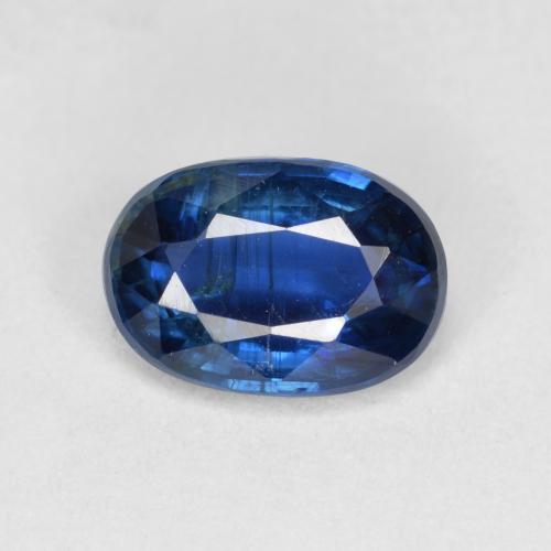 Azul marino Cianita Gema - 1ct Forma ovalada (ID: 572941)