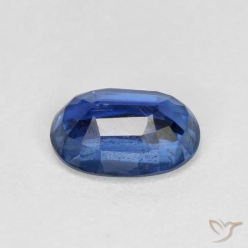 Kyanite Gemstone in 7 x 5 mm (calibrated) Size for Sale, Kyanite Stone in Dark Blue Color