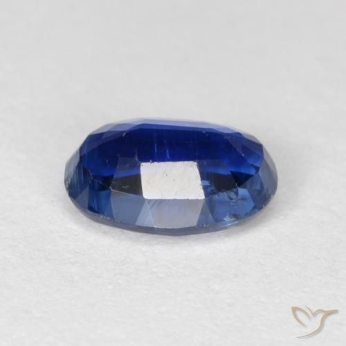 Kyanite Gemstone in 7 x 5 mm (calibrated) Size for Sale, Kyanite Stone in Navy Blue Color
