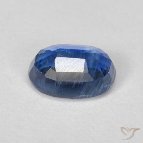 Kyanite Gemstone in 7 x 5 mm (calibrated) Size for Sale, Kyanite Stone in Deep Blue Color