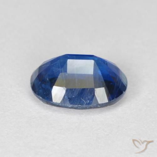 Kyanite Gemstone in 7 x 5 mm (calibrated) Size for Sale, Kyanite Stone in Dark Blue Color
