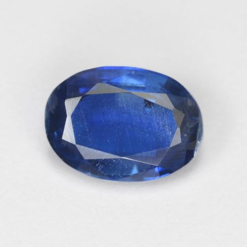 Темно-синий Кианит Камень - 1.1ct Фасетный Овал (ID: 572953)