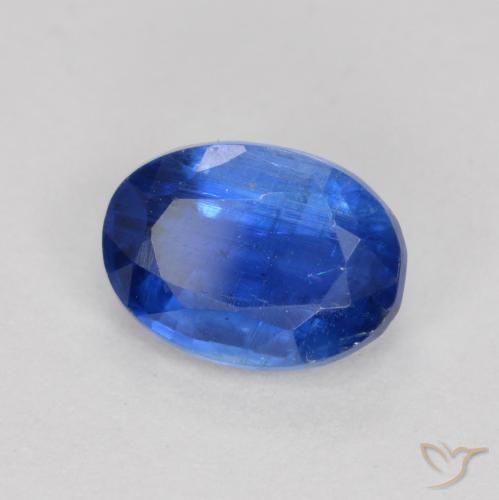1.16 ct Blue Kyanite Stone, Natural Kyanite in Oval Facet Shape for Sale