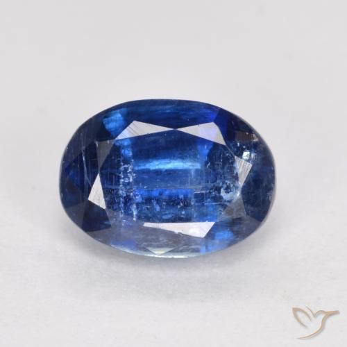 1.29ct Natural Navy Blue Kyanite, Oval, SI