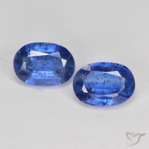 2.23 ct Blue Kyanite, 7.2 x 5.1 mm Oval Cut From Nepal, Photo A