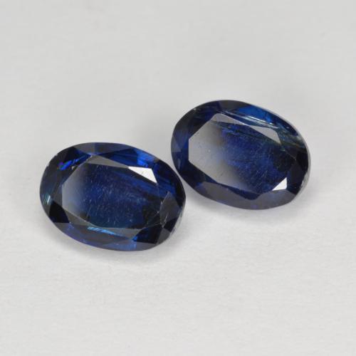 2.48 ctw Blue Kyanite Stones, Natural Kyanite in Oval Facet Shape for Sale