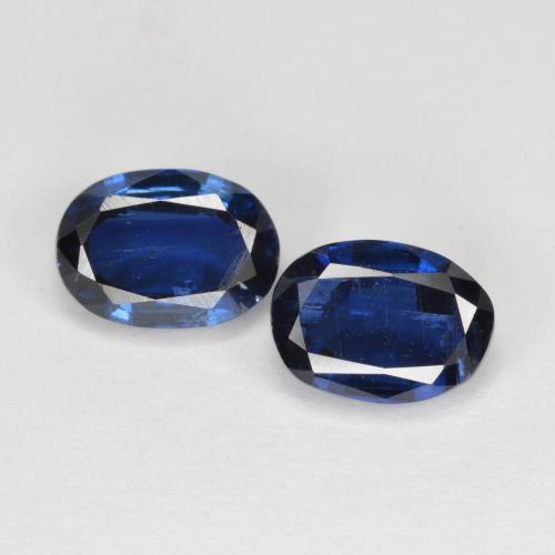 Twilight Blue Kyanite Gem - 1.2ct Oval Facet (ID: 573664)