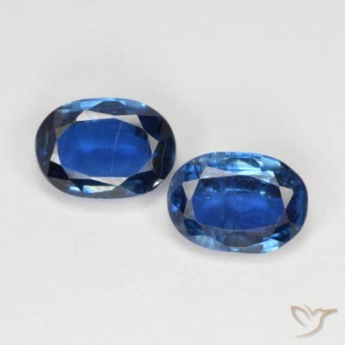 2.28ctw Natural Navy Blue Kyanite, Oval, VS-SI