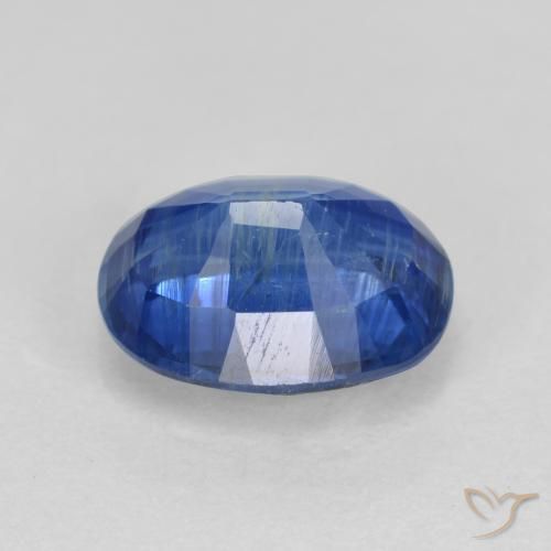 Kyanite Gemstone in 8 x 6 mm (calibrated) Size for Sale, Kyanite Stone in Medium Blue Color