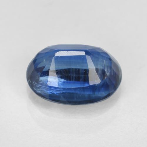 Kyanite Gemstone in 8 x 6 mm (calibrated) Size for Sale, Kyanite Stone in Navy Blue Color