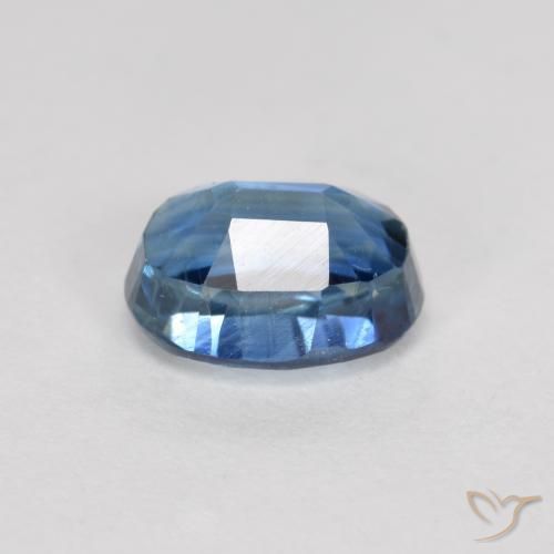 Kyanite Gemstone in 8 x 6 mm (calibrated) Size for Sale, Kyanite Stone in Navy Blue Color