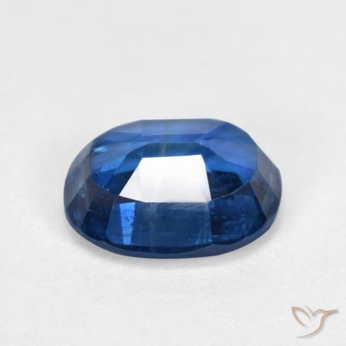 Kyanite Gemstone in 8 x 6 mm (calibrated) Size for Sale, Kyanite Stone in Navy Blue Color