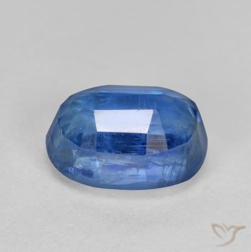 Kyanite Gemstone in 8.3 x 6.3 mm Size for Sale, Kyanite Stone in Bright Blue Color