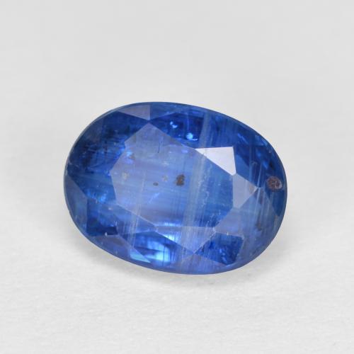 1.89 ct Blue Kyanite Stone, Natural Kyanite in Oval Facet Shape for Sale