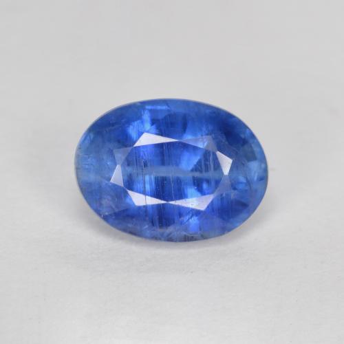 Azul marino claro Cianita Gema - 1.7ct Forma ovalada (ID: 573998)