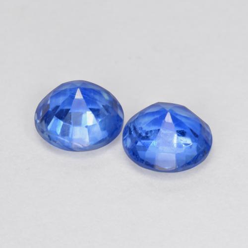 Kyanite Gemstones in 5 mm (calibrated) Size for Sale, Kyanite Stones in Baby Blue Color