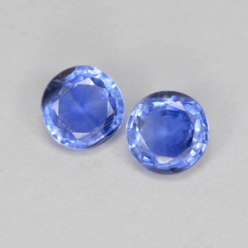Light Blue Kyanite Gem - 0.4ct Round Facet (ID: 574302)