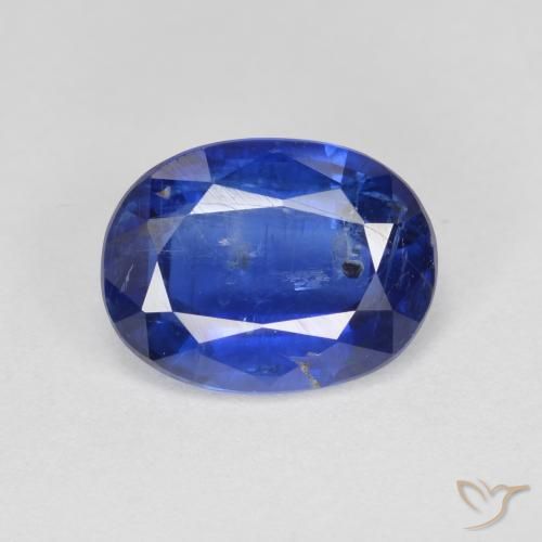 2.90ct Natural Navy Blue Kyanite, Oval, SI