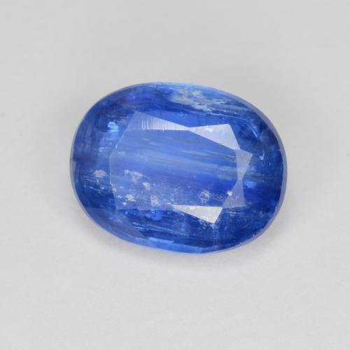 Azul azur intenso Cianita Gema - 3.3ct Forma ovalada (ID: 574586)