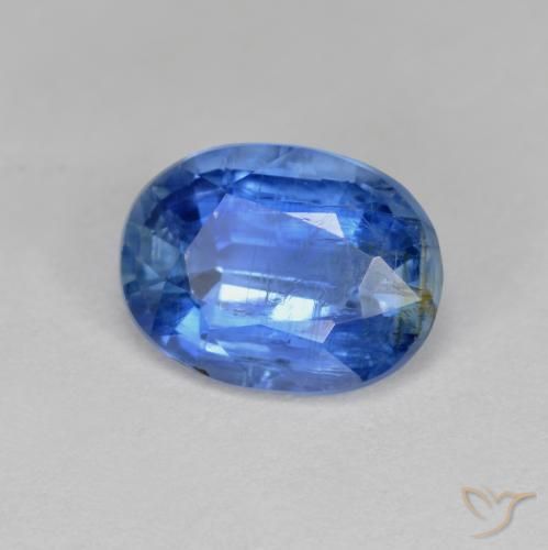 2.59ct Natural Medium Blue Kyanite, Oval, SI