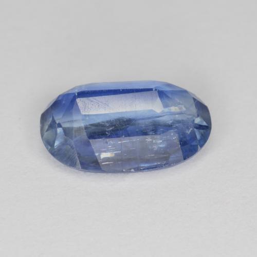 Kyanite Gemstone in 11 x 7.1 mm Size for Sale, Kyanite Stone in Medium Dark Blue Color
