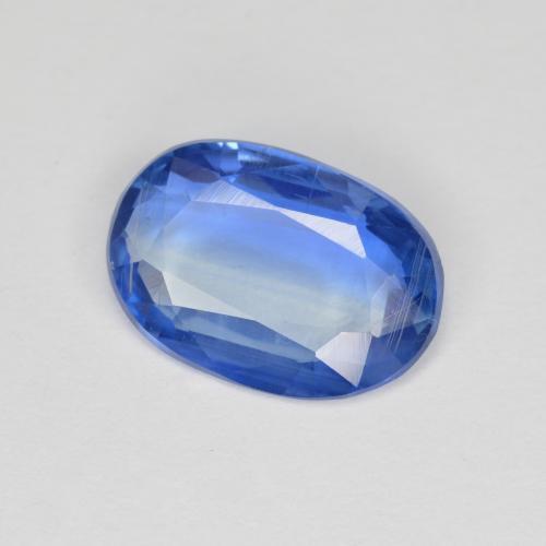 2.24 ct Blue Kyanite Stone, Natural Kyanite in Oval Facet Shape for Sale